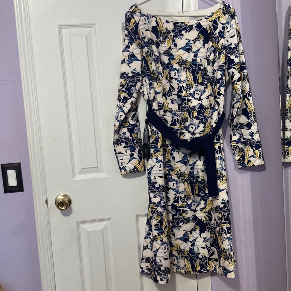 NWT Kay unger midnight multi dress